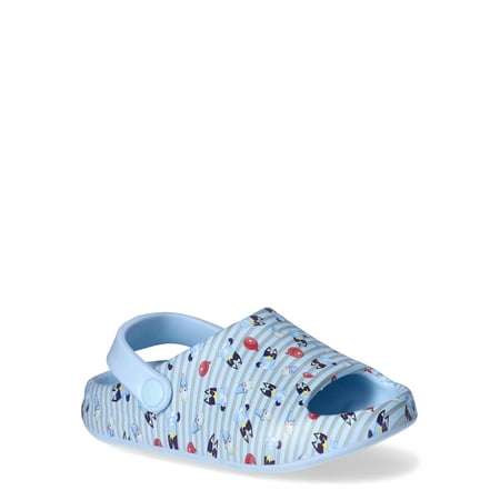 Bluey Toddler Boys Comfort Slide Sandals, Dual Sizes 5/6-11/12