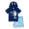 Toddler Boys Cosplay Hooded Top and Shorts Set, 2-Piece, Sizes -5T