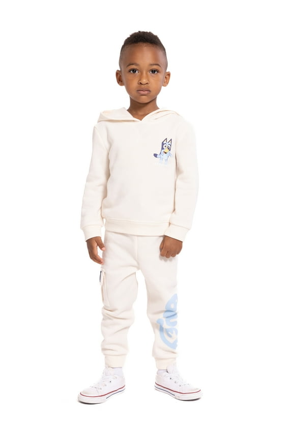Toddler Boys' Front Back Graphic Hoodie and Jogger Pants Set, 2-Piece, Sizes 12M-5T