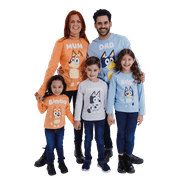Bluey Toddler Boys Matching Family Long Sleeve T-Shirt Toddler to Big Kid