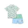 thumbnail image 1 of Character Toddler Boy Resort Shirt and Swim Trunk Set, 2-Piece, Sizes 12M - 5T, 1 of 3