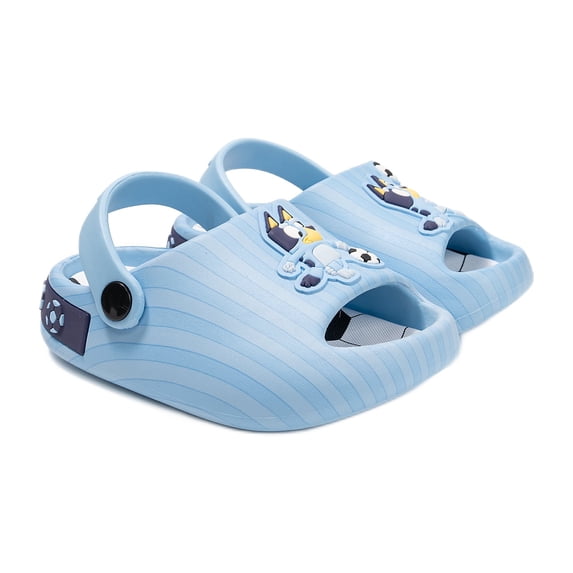 Bluey Toddler Boys Soccer Print Slip On Sandal Clog