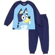 BLUEY Toddler Boys T-Shirt and Jogger French Terry Pants Outfit Set 5T