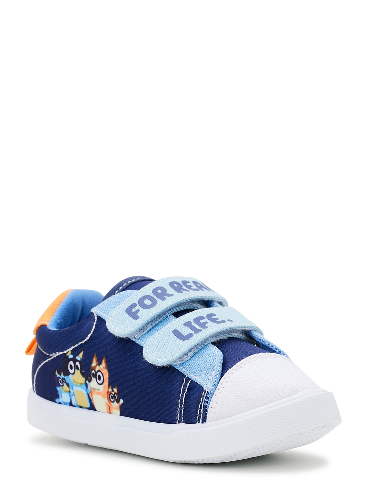 Bluey Toddler Boys Velcro Low Top Casual Shoe, Sizes 5-10 - Walmart.com