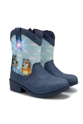 Toddler Boys Light Up Western Cowboy Boots