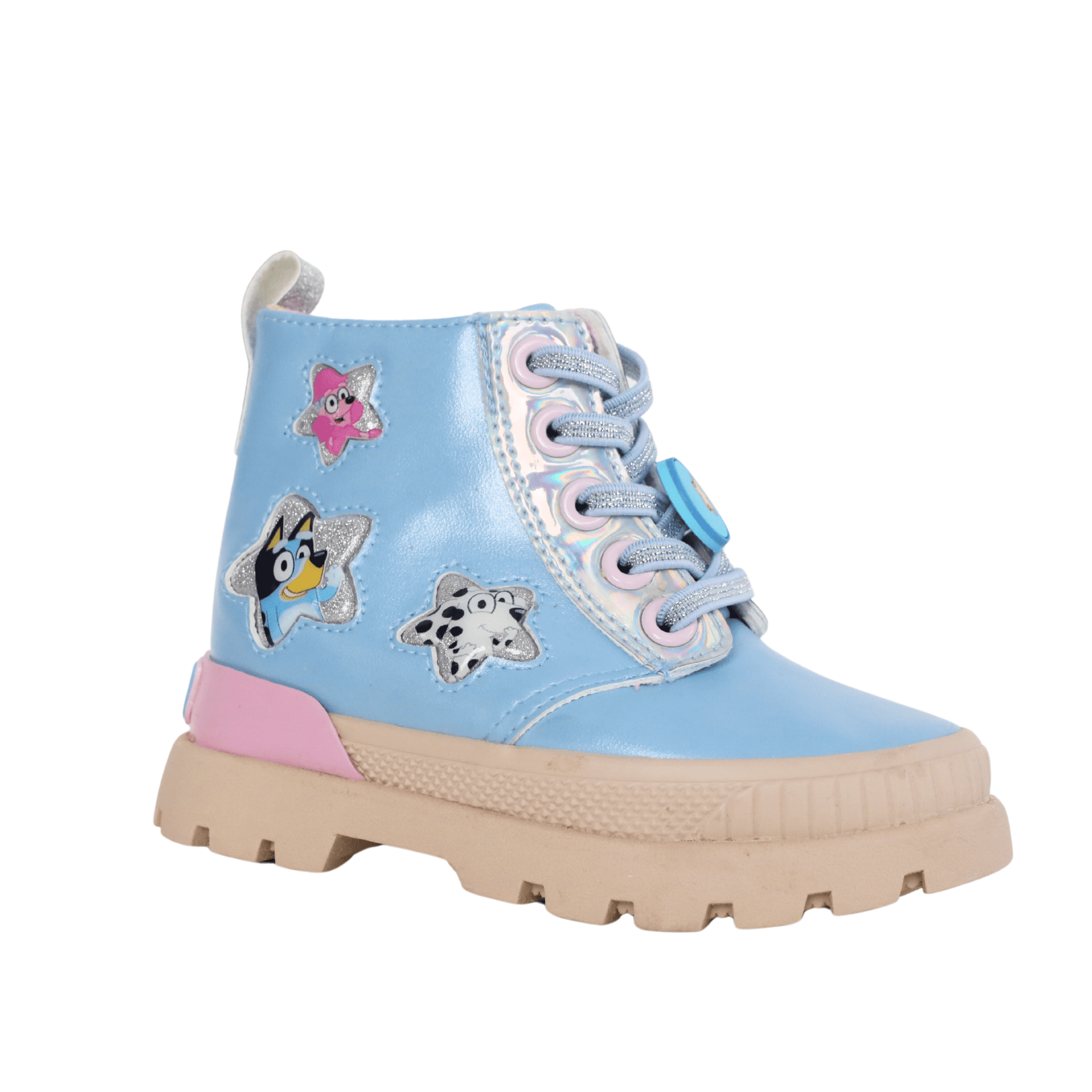 Bluey Toddler Girls Combat Boots