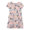thumbnail image 1 of Bluey Toddler Girl Print Skater Dress, Sizes 12M-5T, 1 of 7