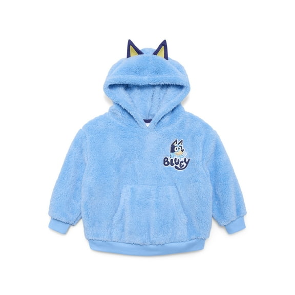 Bluey Toddler Girls Plush Cosplay Hoodie, Sizes 12M-5T