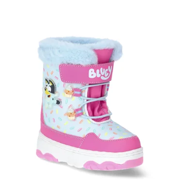 Bluey Toddler Girls Bluey and Bingo Snow Boots