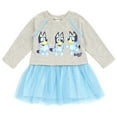 thumbnail image 1 of Bluey Toddler Girls French Terry Dress 3T, 1 of 4