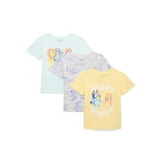 HELLOKITTYFRIENDS Hello Kitty and Friends Toddler Girls Graphic Tee with Short Sleeves, 3-Pack, Sizes 12M-5T