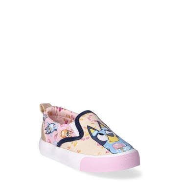 Bluey Toddler Girls’ Low-Top Slip-On Sneakers