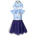 thumbnail image 1 of Bluey Toddler Girls Mesh Cosplay Dress Toddler to Big Kid, 1 of 5