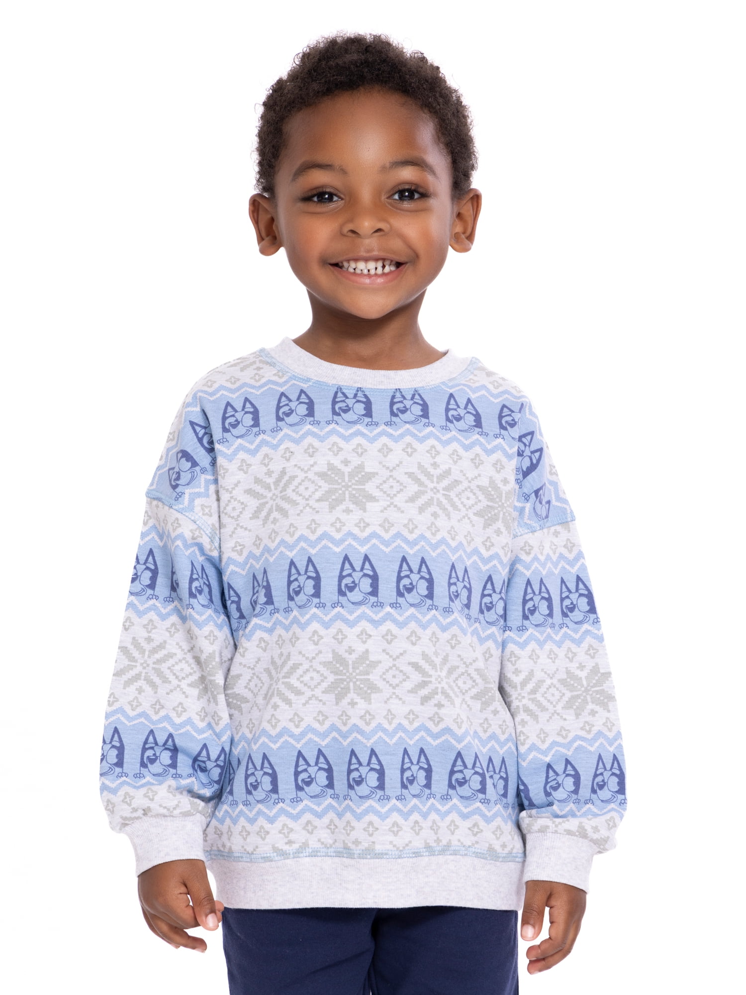 Bluey Toddler Long Sleeve Full Zip Jacket Sizes 12M 5T