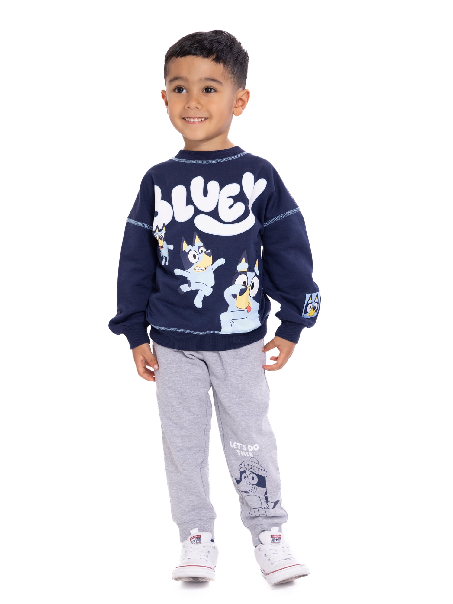 Bluey Toddler Long Sleeve Full Zip Jacket Sizes 12M 5T