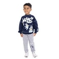 thumbnail image 1 of Bluey Toddler Holiday Graphic Long Sleeve Crewneck Sweatshirt, Sizes 12M-5T, 1 of 2
