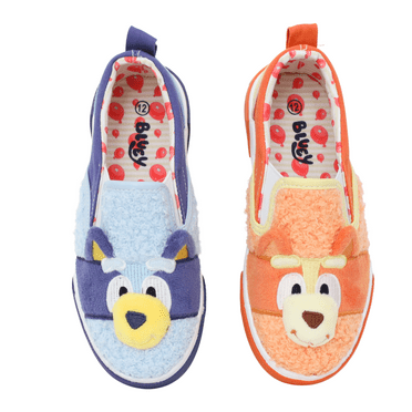 Bluey Toddler Kids Fleece Slip-On Sneakers