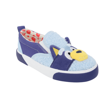 Bluey Toddler Kids Fleece Slip-On Sneakers