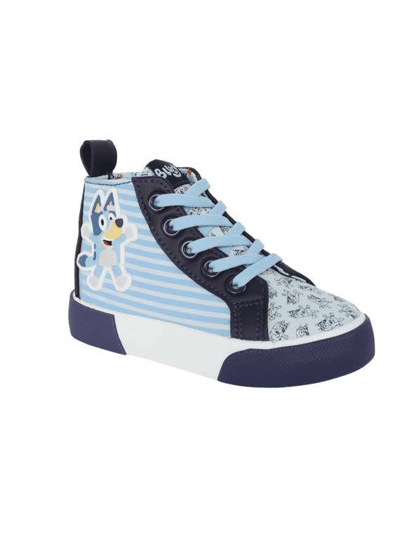 Bluey Toddler Kids Zip-Up High Top Sneaker