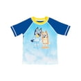 thumbnail image 1 of Bluey Toddler & Little Boys' Rash Guard, Sizes 2T-8, 1 of 2