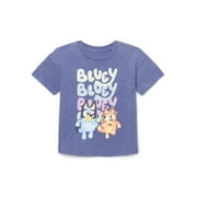 SPIDER-MAN Bluey Toddler Short Sleeve Crewneck Tee, Sizes 12M-5T