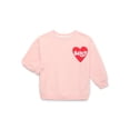 thumbnail image 1 of Bluey Toddler Valentine's Day Graphic Tee with Long Sleeves, Sizes 12M-5T, 1 of 8