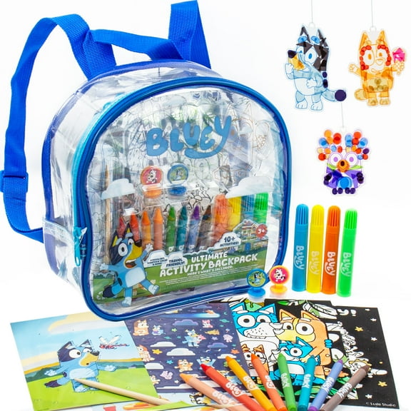 Bluey Ultimate Art Activity Backpack Kit