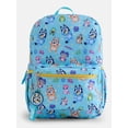 thumbnail image 1 of Bluey Kids' 17" Play Time Print Laptop Backpack, Blue, 1 of 5