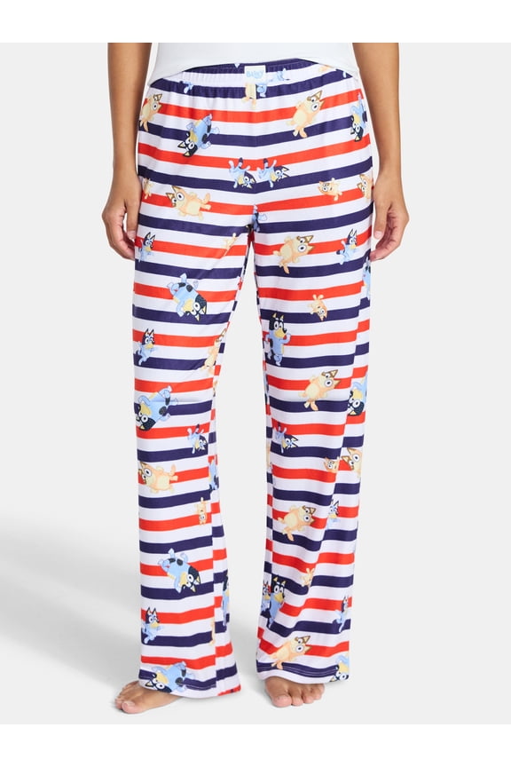 Women's and Women's Plus Sleep Pants with Pockets, 32" Inseam, Sizes XS-3X