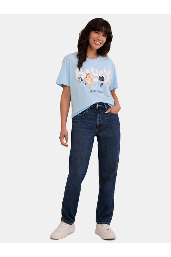 Women's Graphic Tee with Short Sleeves, Sizes XXS-XXL