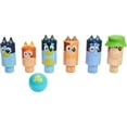 thumbnail image 1 of Bluey Wooden Character “Skittles” Bowling, Indoor & Outdoor Bowling Play, Ages3+, 1 of 6
