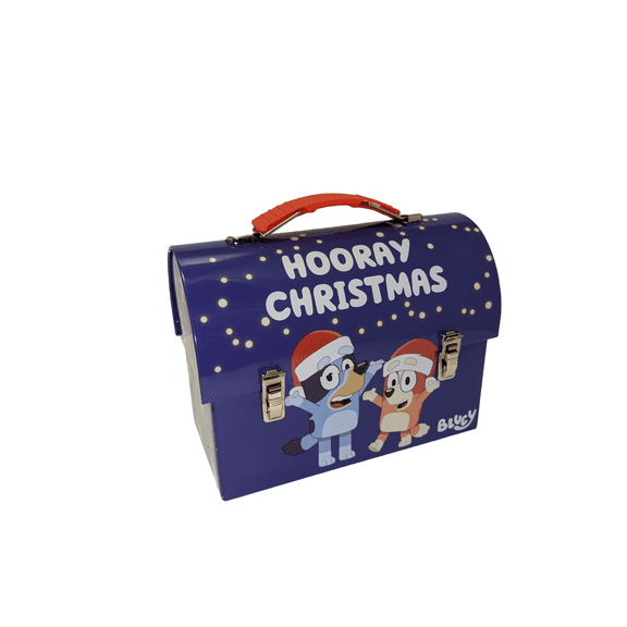 Bluey Workman's Style Tin Carry All, Party Favor, 1 Count