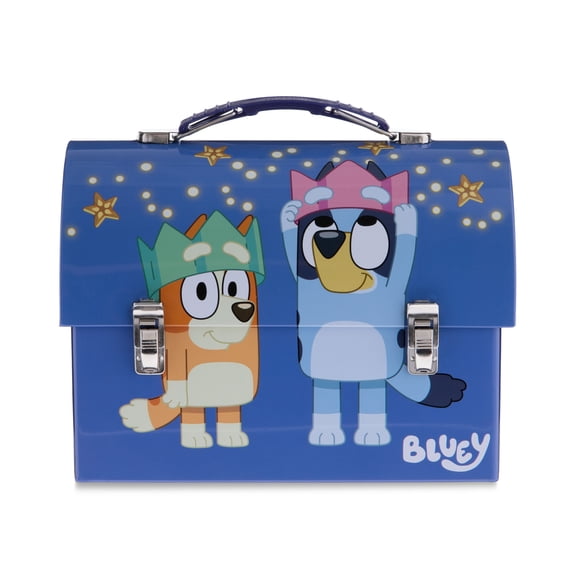 Bluey Workman's Style Tin Carry All, Party Favor, 1 Ct.