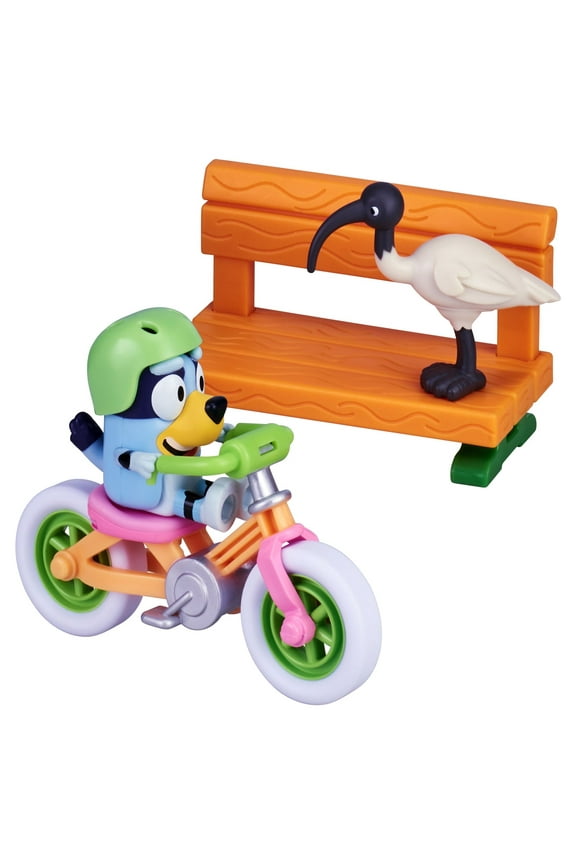 and Bicycle 2.5-3 inch Figure  Vehicle and Figure Pack, Preschool, Ages 3+