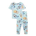 thumbnail image 1 of Bluey and Bingo Girls Floral Graphic Pajama Top and Bottoms Set, 2-Piece, Sizes 4-10, 1 of 3