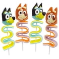 thumbnail image 1 of Bluey and Bingo Gummy Lollipops, Birthday Party Candy, Pack of 4, 2 of Each, 4.94 Ounces, 1 of 7