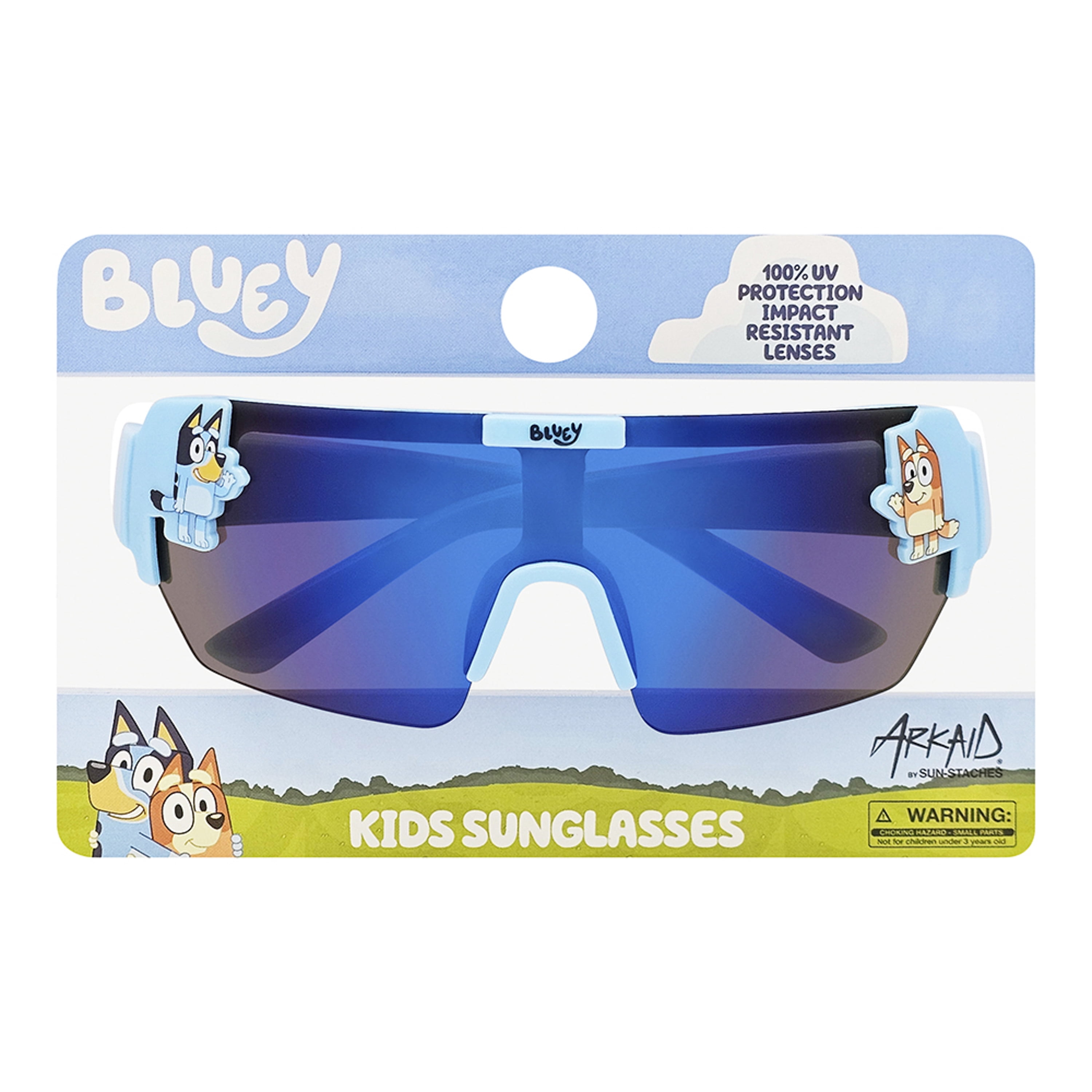Bluey and Bingo Large Sports Wrap Sunglasses