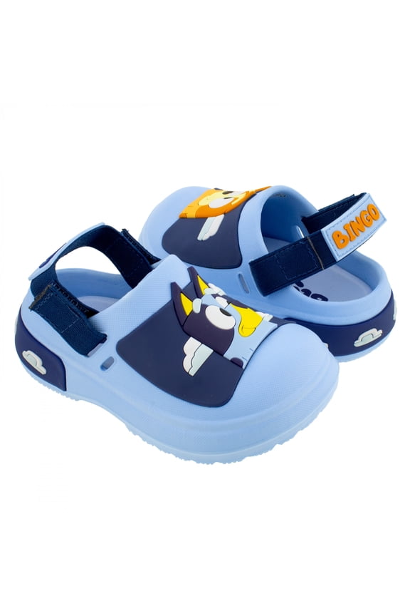 and Bingo Molded Toddler Slide-in Clogs-Size 10