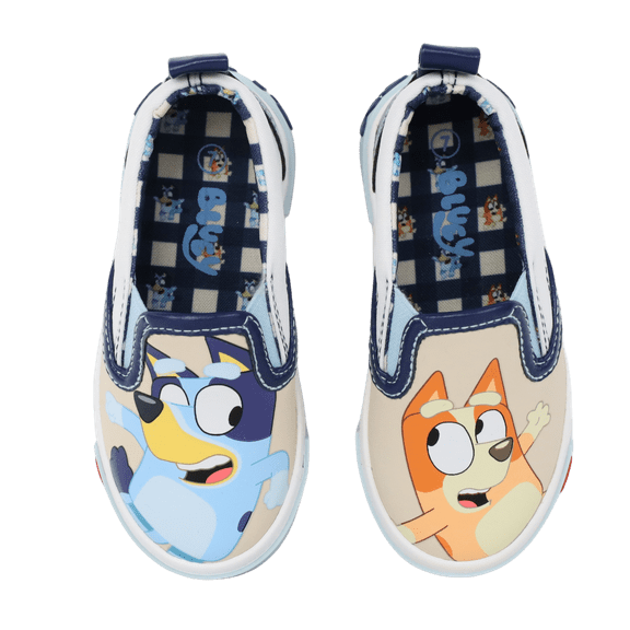 Bluey and Bingo Toddler & Little Kids Slip-On Sneakers