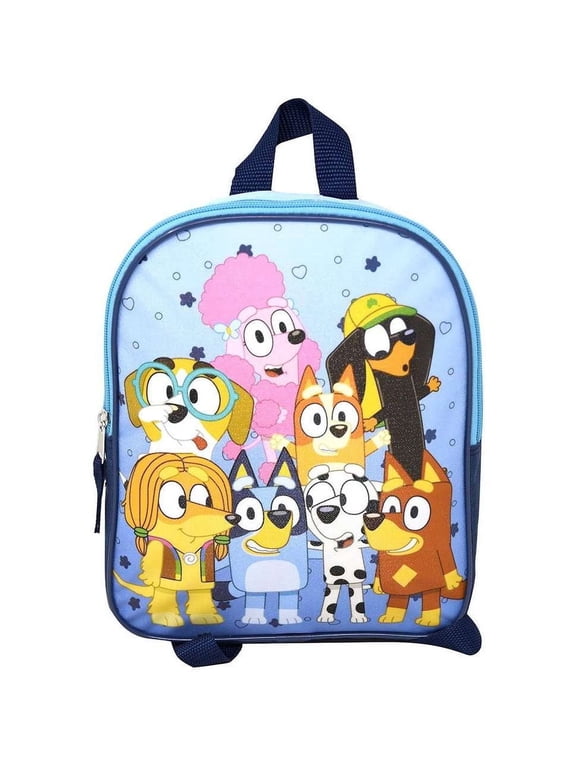 Bluey and Friends 12in Backpack for boys and girls