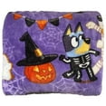 thumbnail image 1 of Bluey and Friends Silky Soft Plush Throw Blanket, 46" X 60" Halloween Pals, 1 of 6