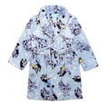 thumbnail image 1 of Bluey and Friends Toddler Boy's Blue Soft Fleece Bathrobe, Character Robe, Size 2T, 1 of 3