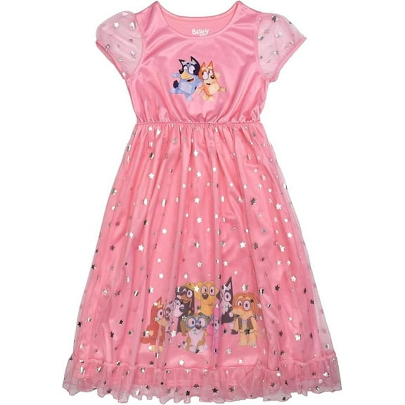 Bluey and Friends Toddler's Nightgown-Toddler 2T