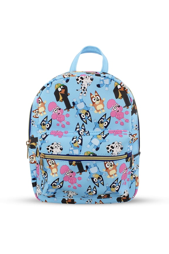 and friends Mini PU Leather Backpack Purse with Adjustable Straps 10 In BFPM13YT