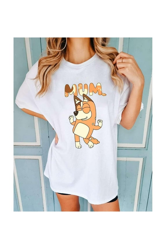 Bluey mum shirt, Bluey dad shirt, Bluey birthday, Gift for family, Bluey Mom shirt