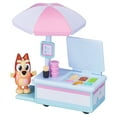 thumbnail image 1 of Bluey's Ice Cream Cart - Bingo - Vehicle and 2.5-3 inch figure, Preschool, Ages 3+, 1 of 7
