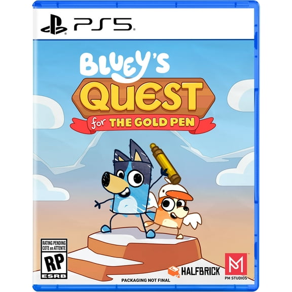 Bluey's Quest for The Gold Pen, PlayStation 5
