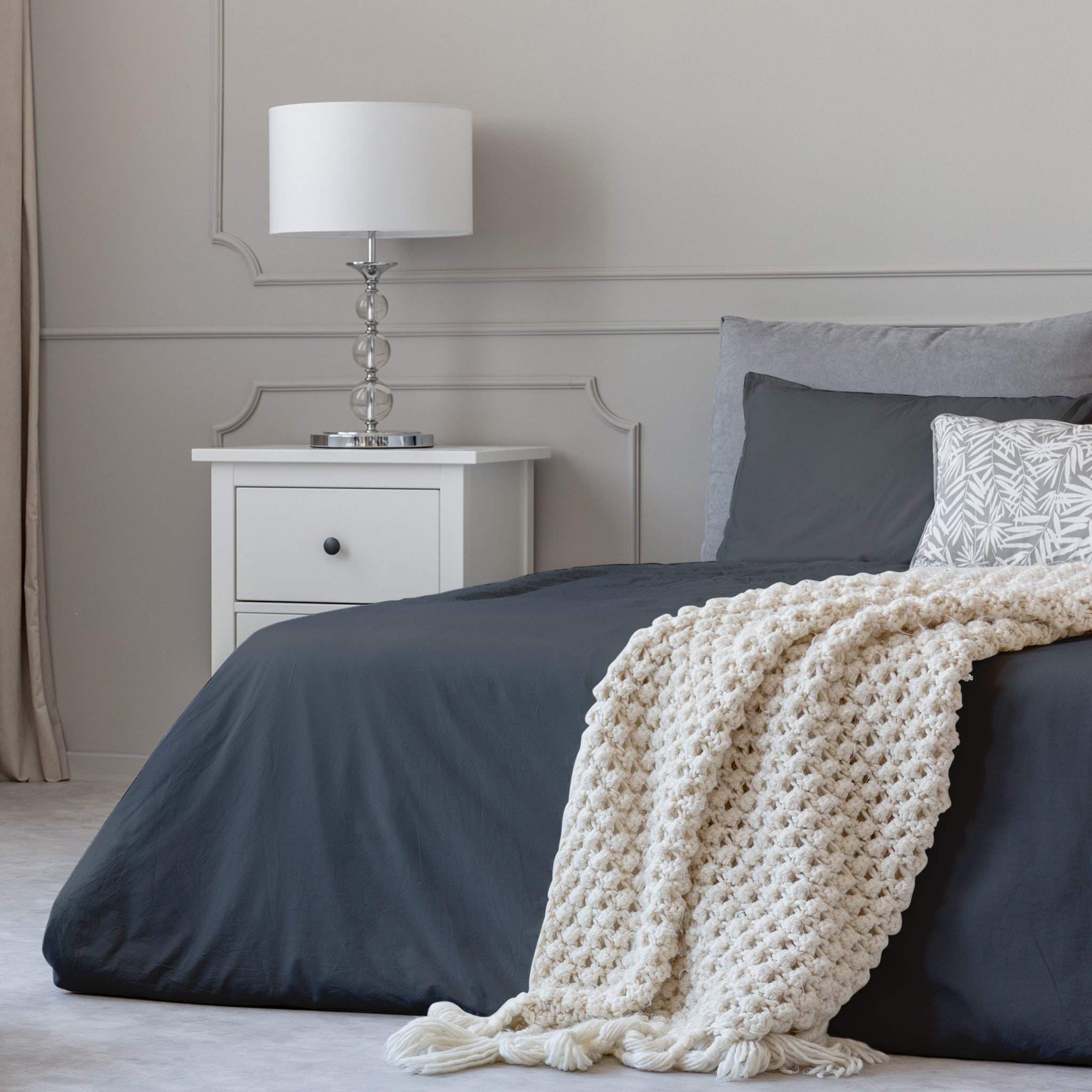 Bluff City Bedding - Bed Sheets 1800 Series Count Luxury Set Deep Pocket Bamboo Feel Comfortable Linen
