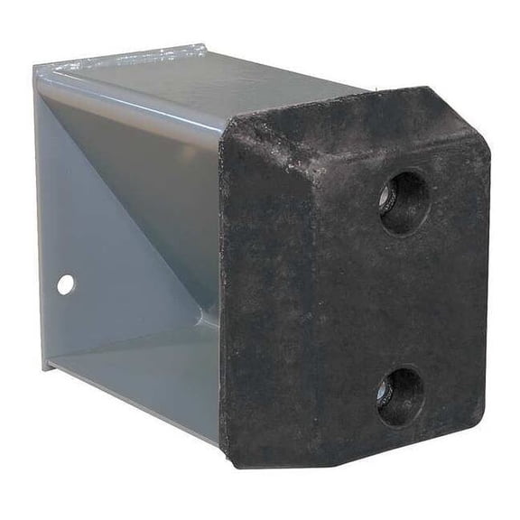 Bluff Manufacturing Dock Bumper,Steel Base,10 in W x 12 in H EPCB10