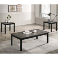 thumbnail image 1 of Bluff Modern Wood 3-Piece Coffee Table Set with 2 End Tables, Gray, 1 of 14